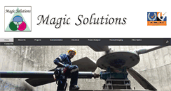 Desktop Screenshot of magicsolutions.co.za